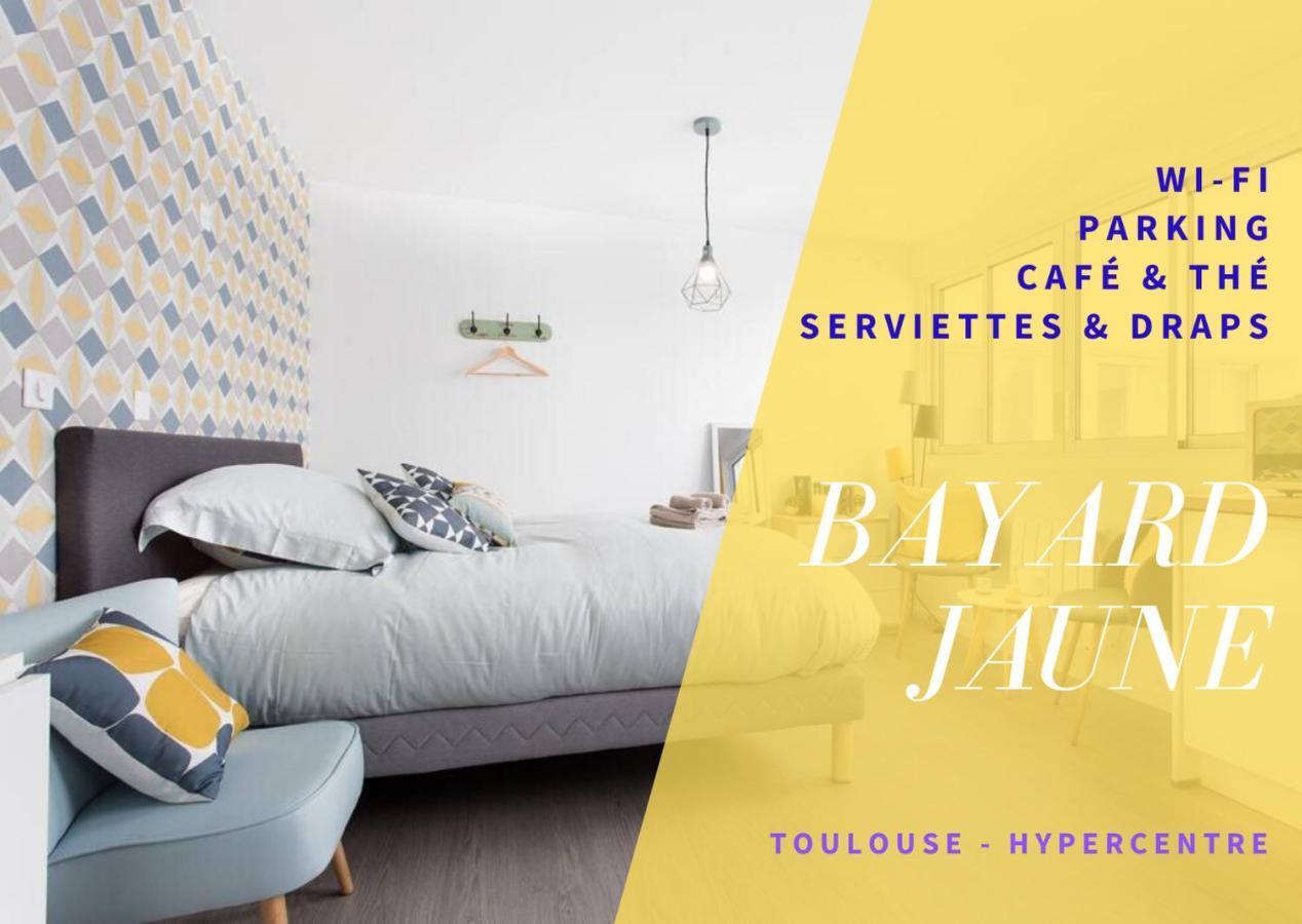 Le Bayard Jaune - Parking & Gare Sncf Toulouse Bagian luar foto